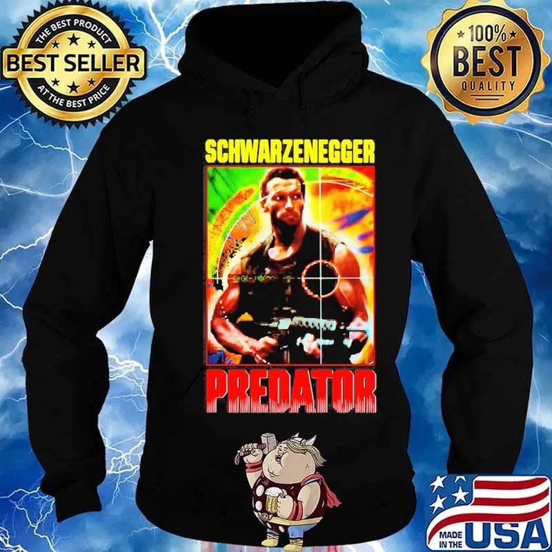 Predator band schwarzenegger predator s Hoodie