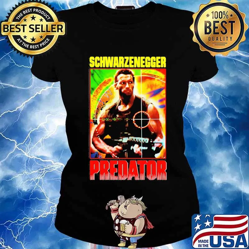Predator band schwarzenegger predator s Ladies tee