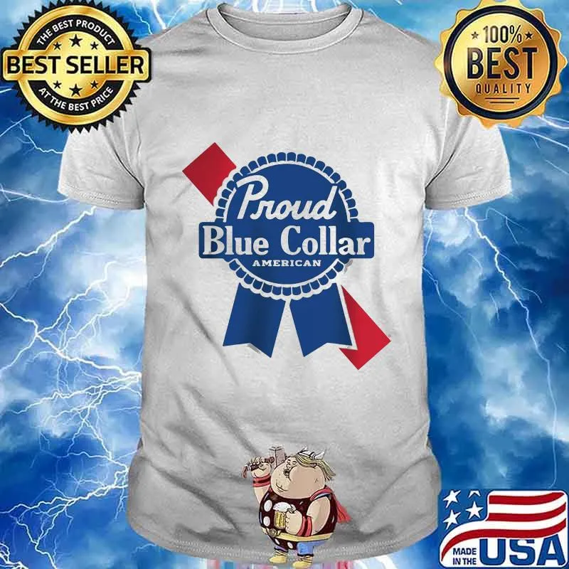 Proud Blue Collar American shirt