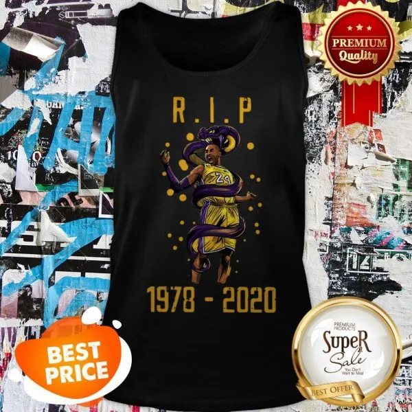 RIP Kobe Bryant 1978 2020 Los Angeles Lakers Black Mamba Out Shirt - Image 3