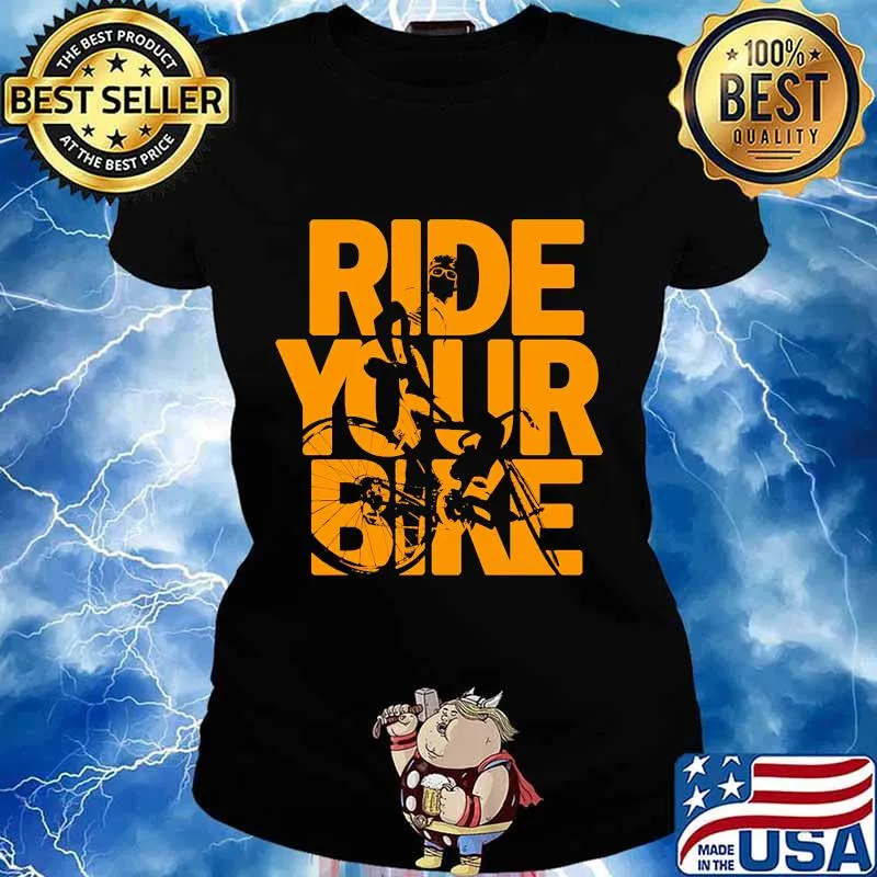 Ride your bike classic s Ladies tee