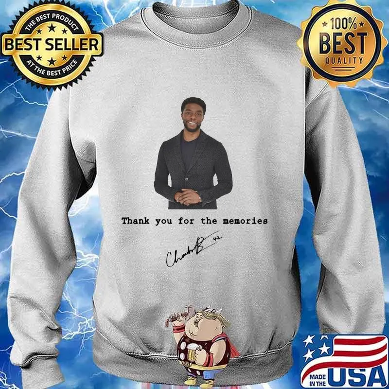 Rip Black Panther 1977-2020 thank you for the memories signature s Sweater
