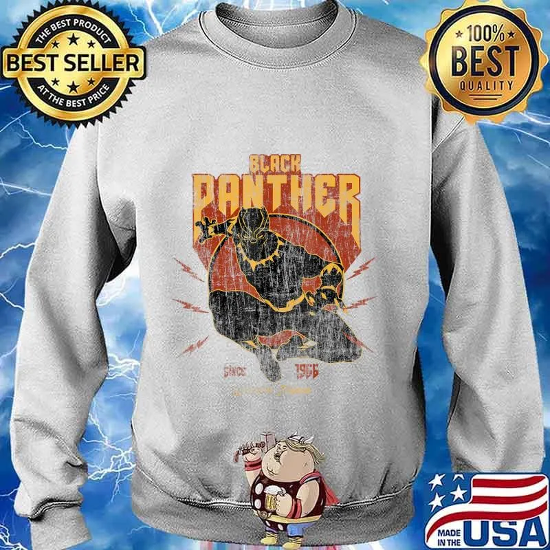 Rip Black Panther Action Since 1966 Retro MarvelShirt Sweater