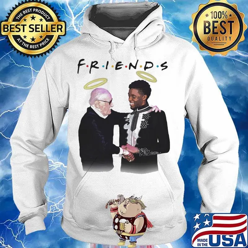 Rip black panther chadwick friends s Hoodie