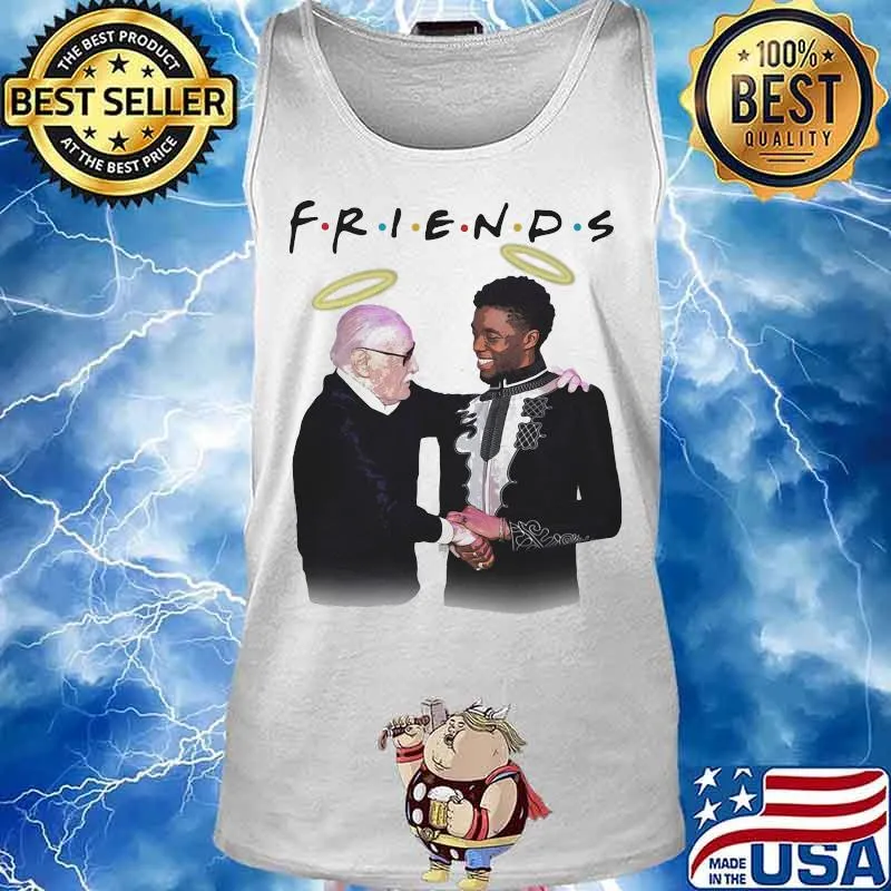 Rip black panther chadwick friends s Tank top