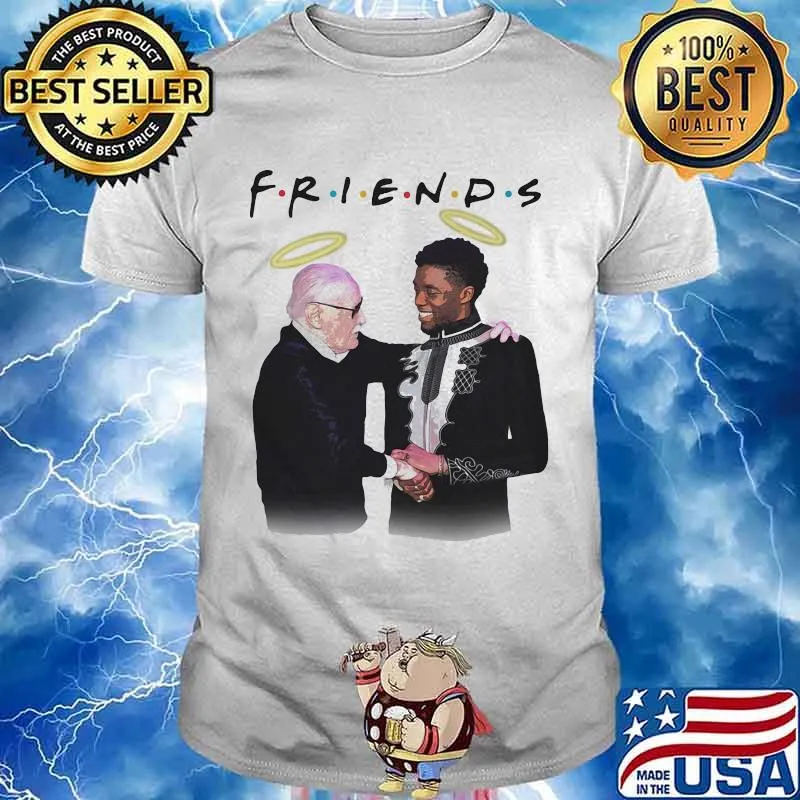 Rip black panther chadwick friends shirt