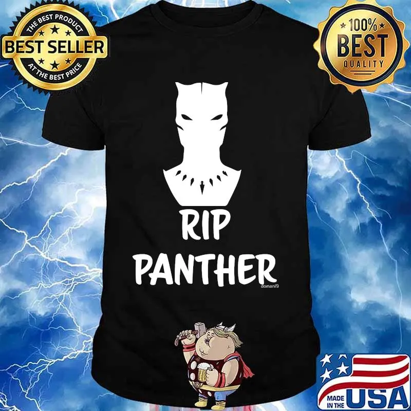Rip black panther chadwick shirt