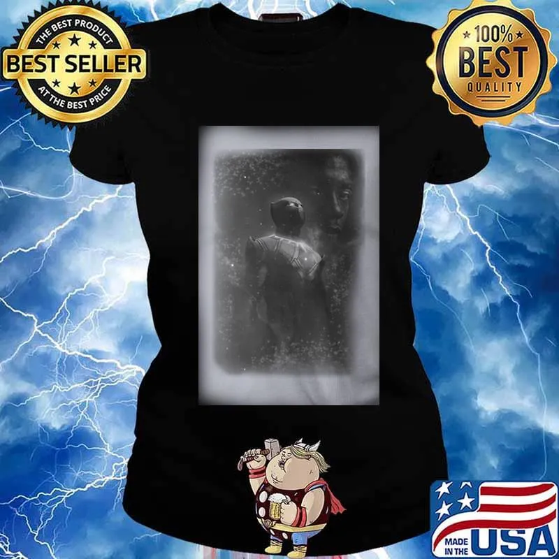 Rip Black Panther thank you for the memories Chadwick Boseman signature s Ladies tee