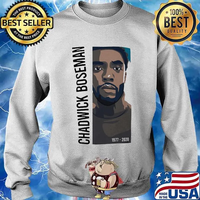 Rip chadwick black panther 1977 2020 art s Sweater