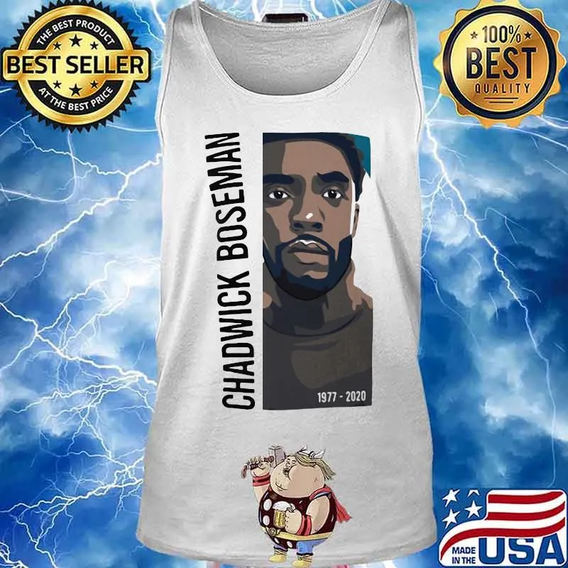 Rip chadwick black panther 1977 2020 art s Tank top