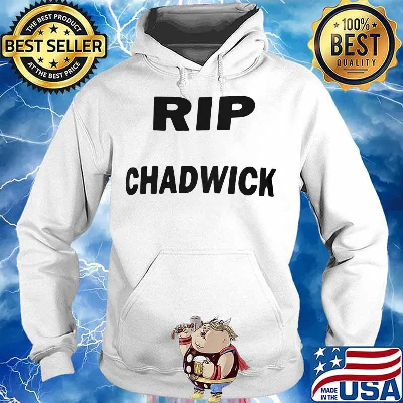 Rip chadwick black panther actor 2020 white s Hoodie