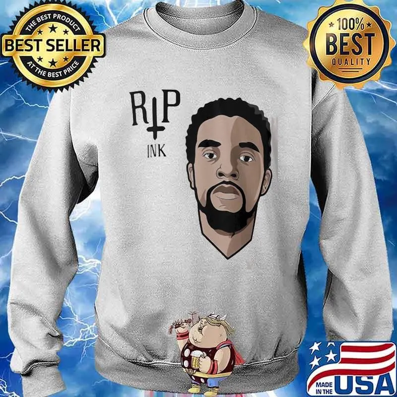 Rip chadwick black panther ink jesus s Sweater