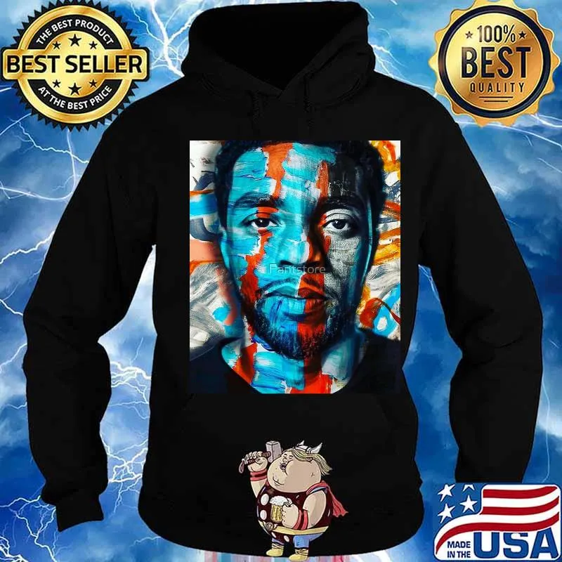 RIP Chadwick Boseman cast art 2020 s Hoodie
