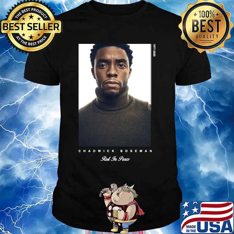 RIP Chadwick Boseman rest in peace picture shirt