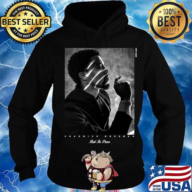 RIP Marvel black panther chadwick Boseman rest in peace 1977 2020 s Hoodie