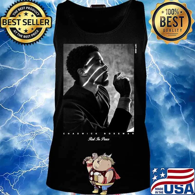 RIP Marvel black panther chadwick Boseman rest in peace 1977 2020 s Tank top