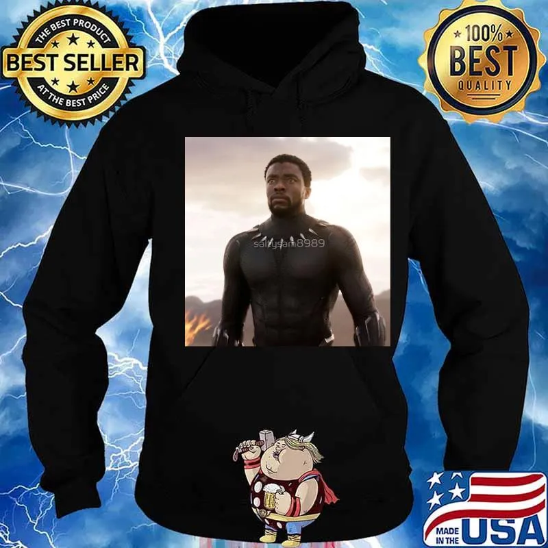 RIP Marvel heroes black panther chadwick sunset s Hoodie