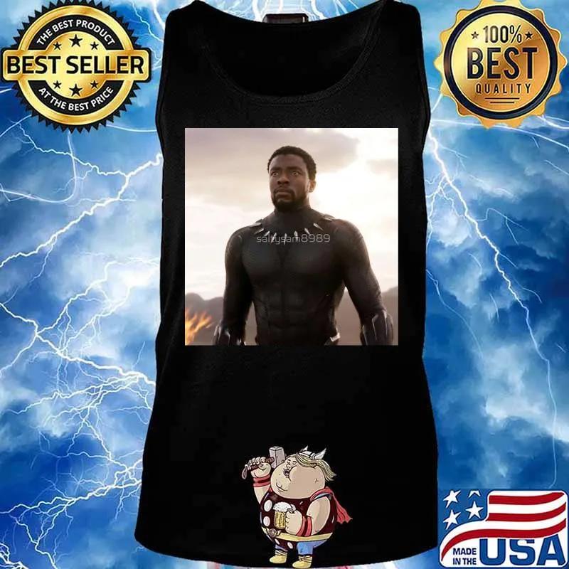 RIP Marvel heroes black panther chadwick sunset s Tank top