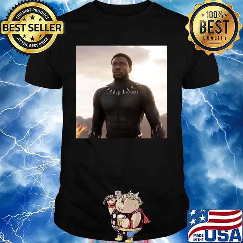 RIP Marvel heroes black panther chadwick sunset shirt