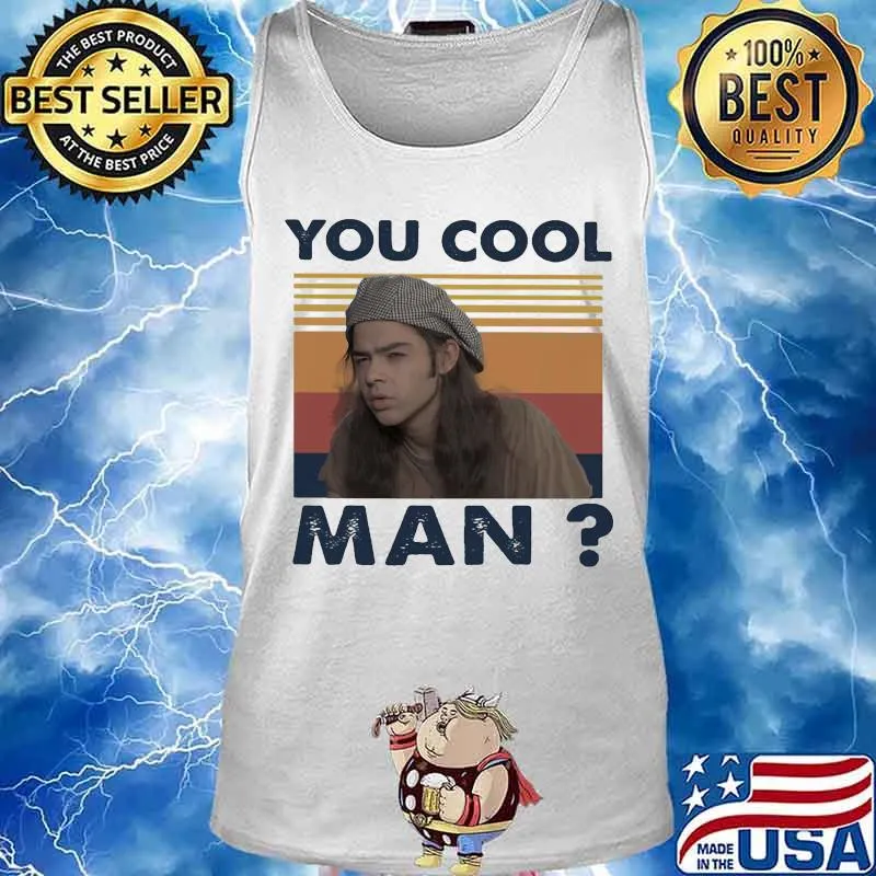 Ron slater dazed and confused you cool man vintage retro s Tank top