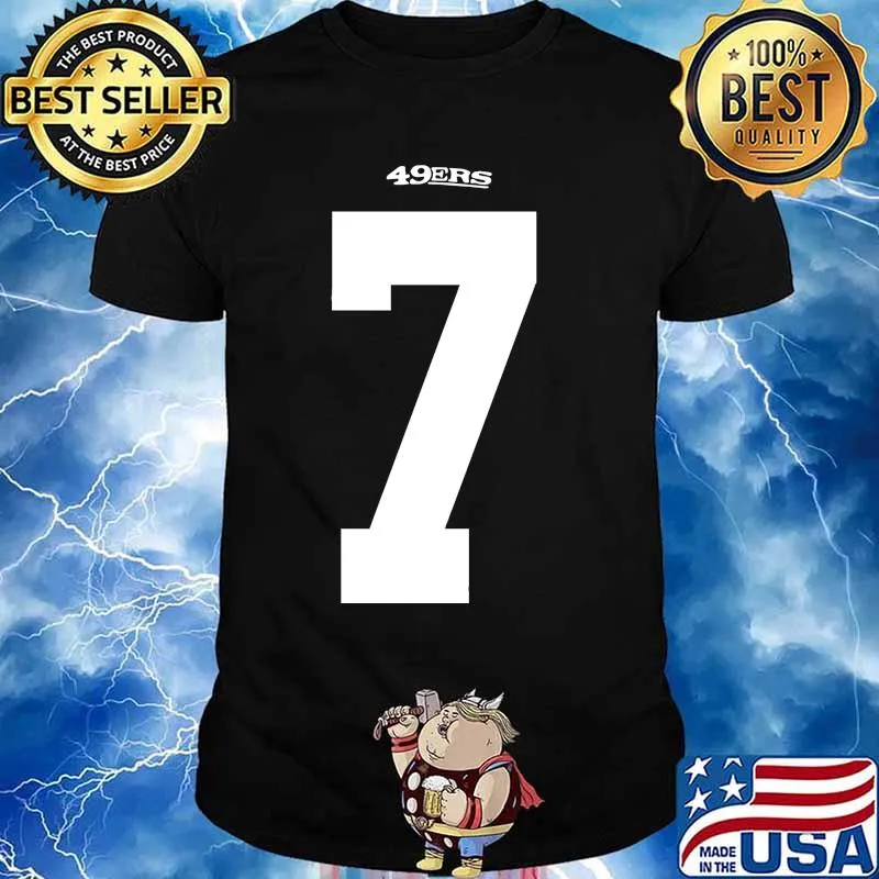 San francisco 49ers colin kaepernick 7 shirt