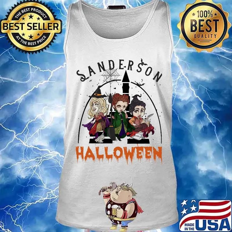 Sanderson witch happy halloween s Tank top