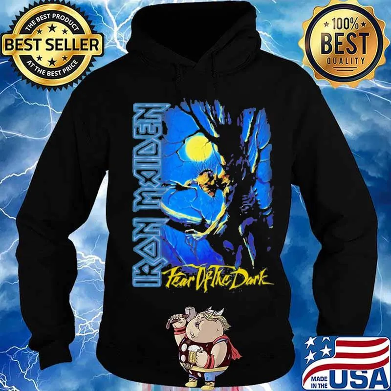 Satan iron maiden fear of the dark s Hoodie