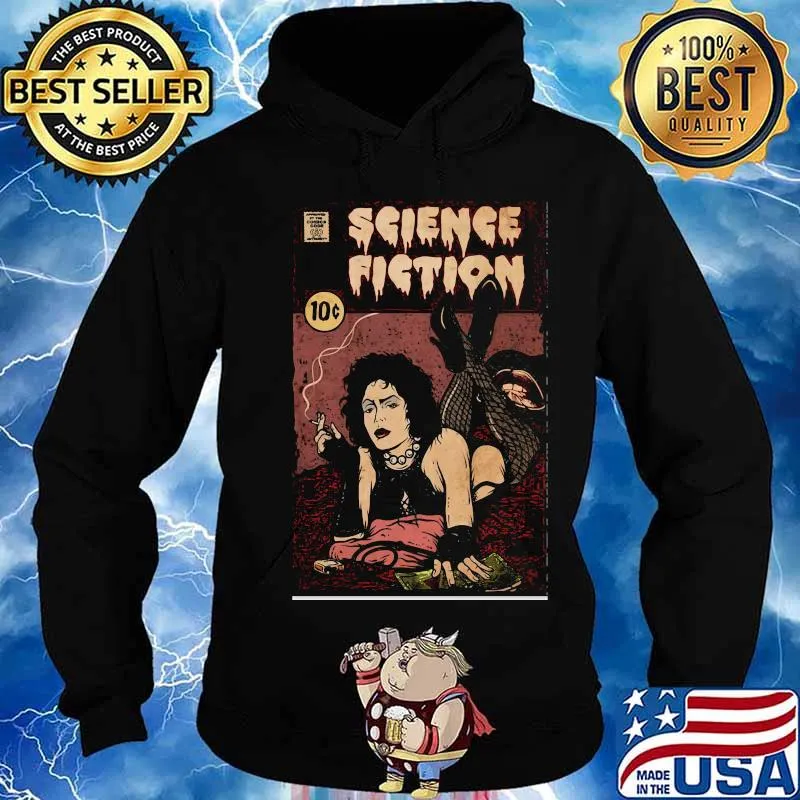 Science fiction smoking poster s Hoodie