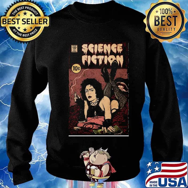 Science fiction smoking poster s Sweater