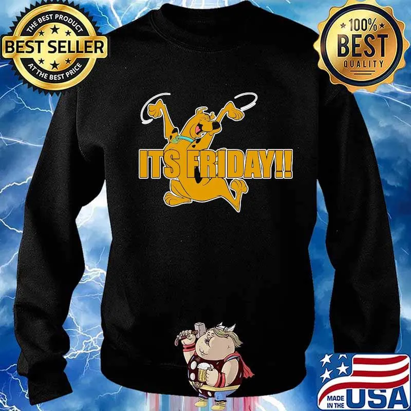 Scooby-doo dog its friday s Sweater