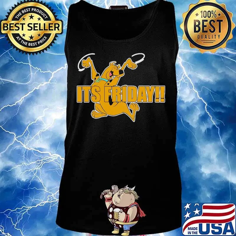 Scooby-doo dog its friday s Tank top