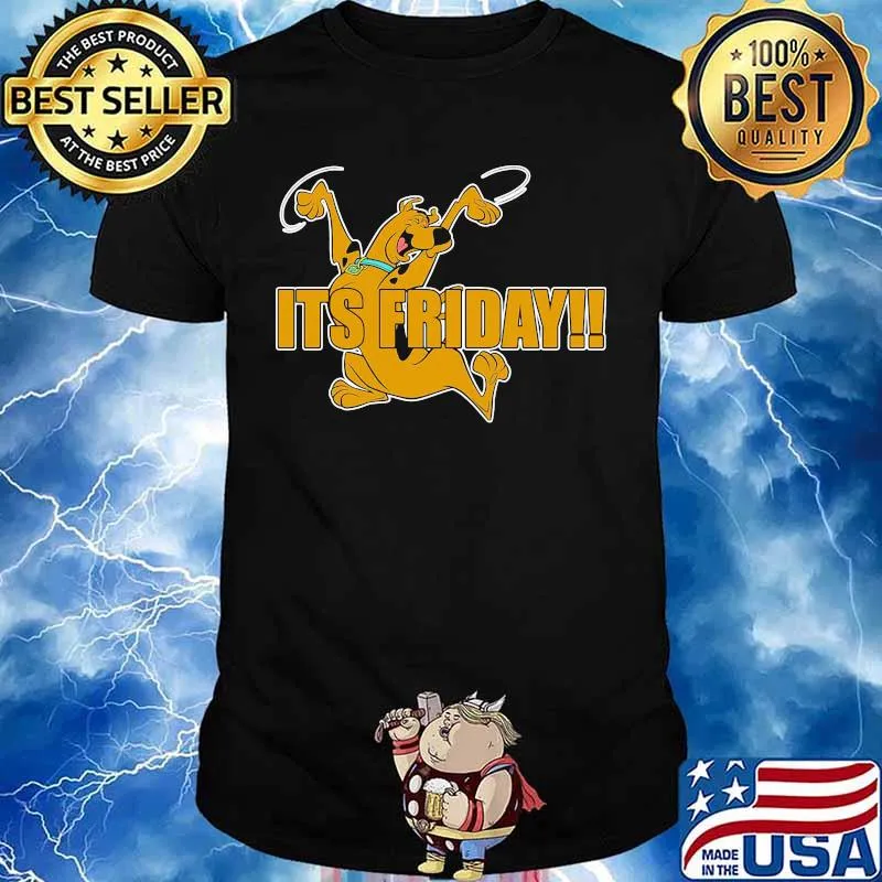 Scooby-doo dog its friday shirt