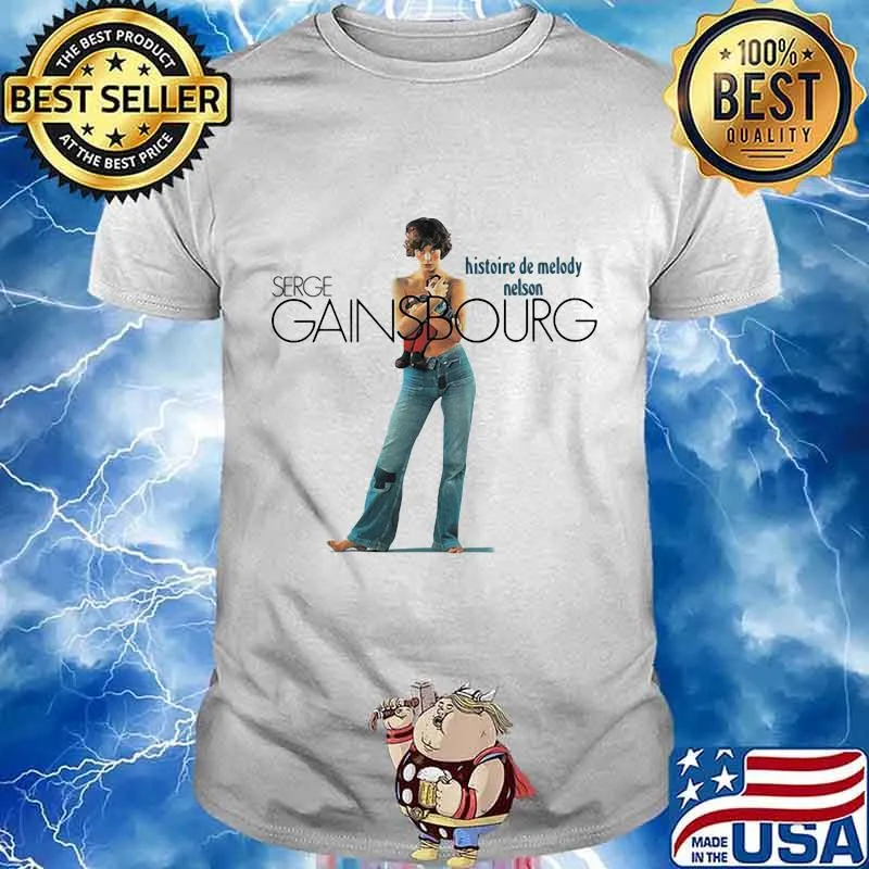 Serge gainsbourg histoire de melody nelson shirt