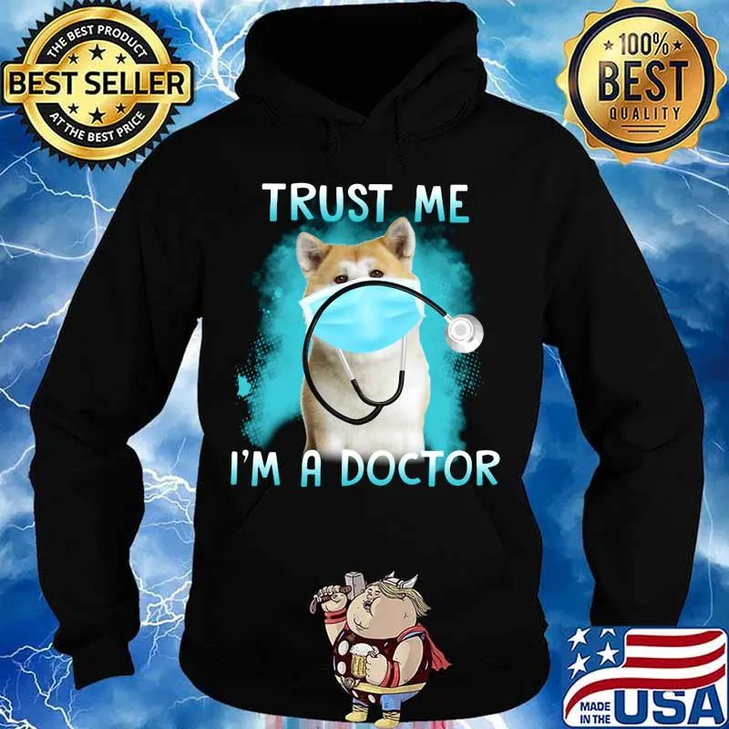 Shiba mask trust me i'm a doctor s Hoodie