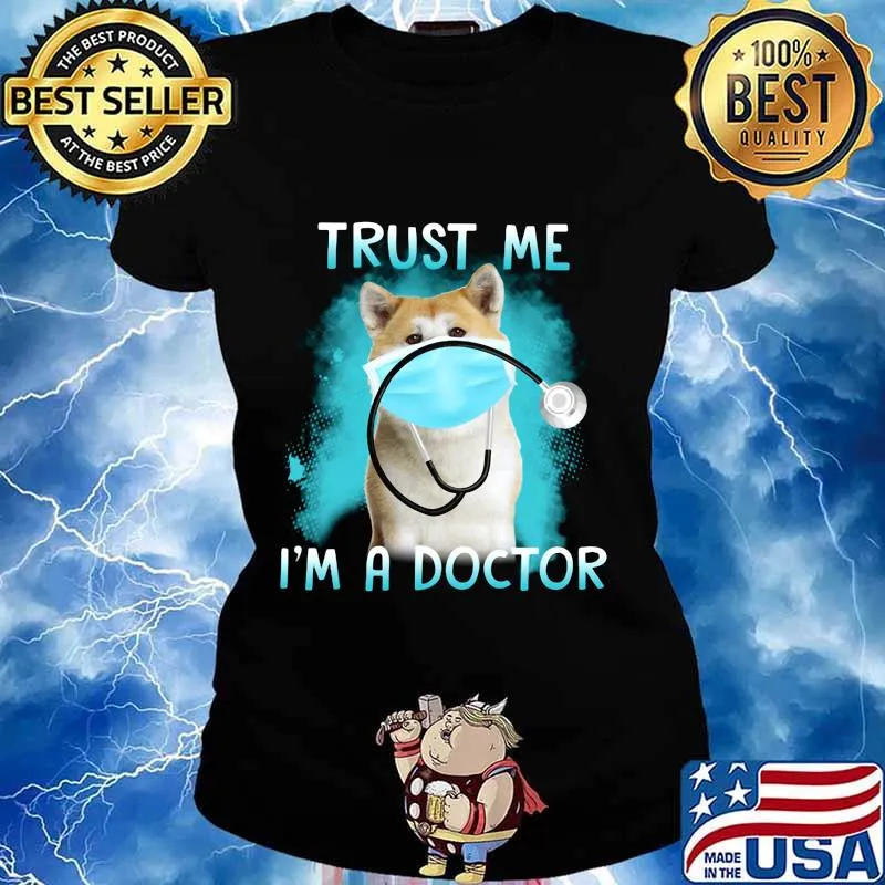 Shiba mask trust me i'm a doctor s Ladies tee