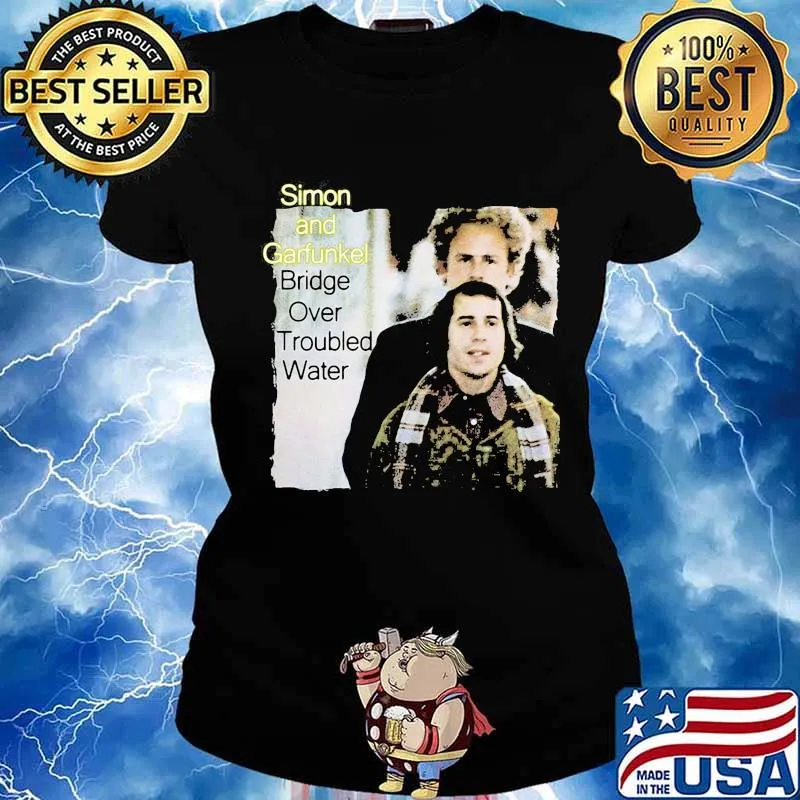 Simon and garfunkel band bridge over troubled water s Ladies tee