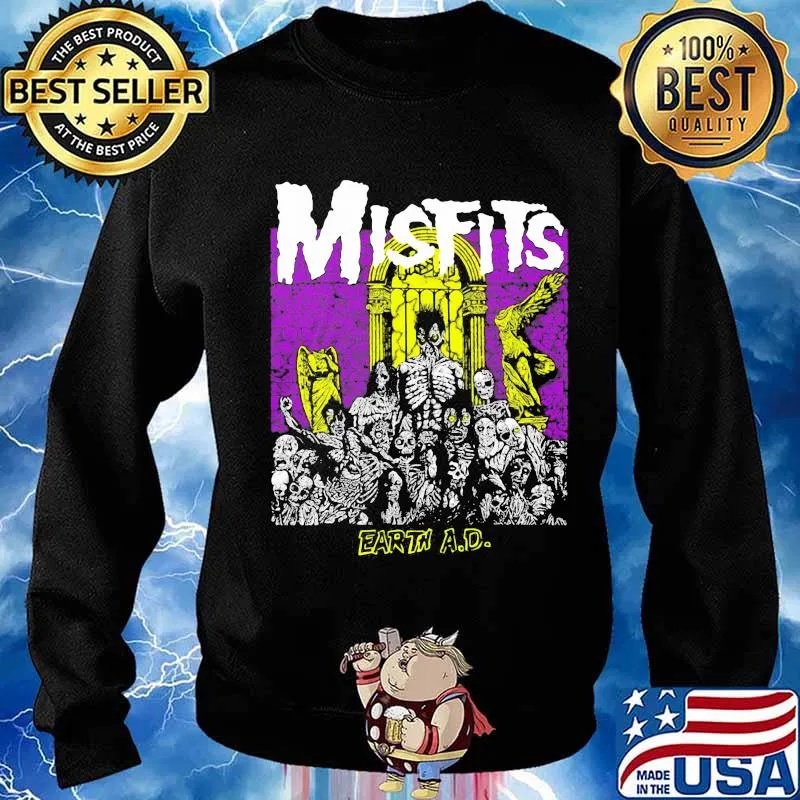 Skeleton misfits earth ad s Sweater