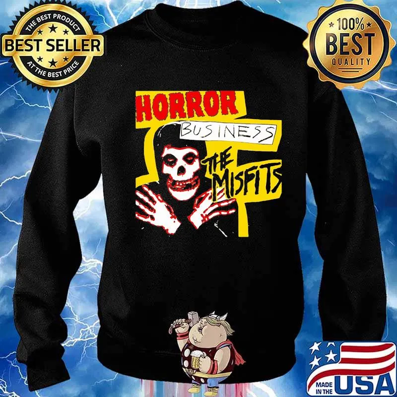 Skeleton the misfits horror business s Sweater