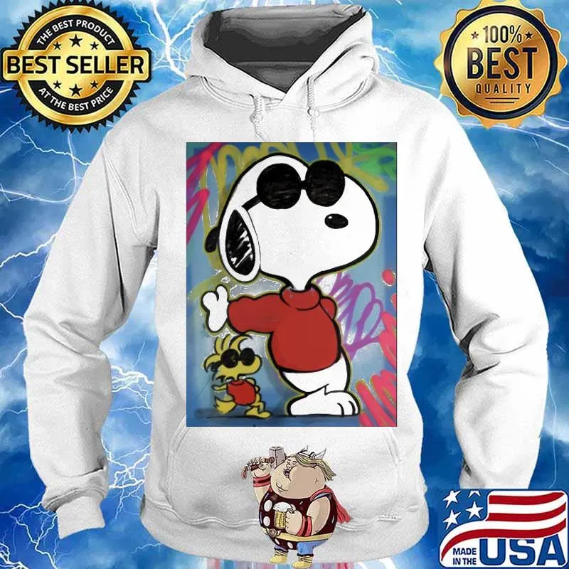 snoopy and woodstock art s Hoodie