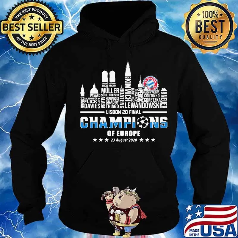 Soccer fc bayern munchen lisbon 20 final of europe s Hoodie