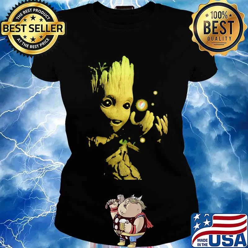 Star wars baby groot grateful dead s Ladies tee