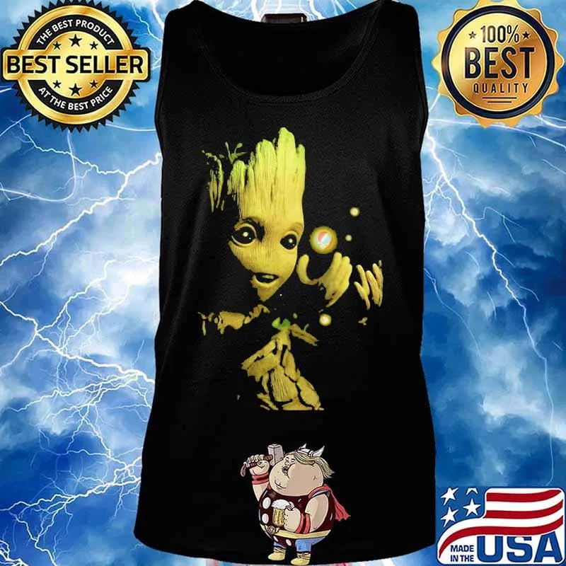 Star wars baby groot grateful dead s Tank top
