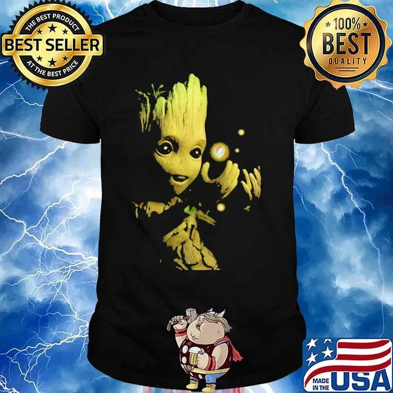 Star wars baby groot grateful dead shirt