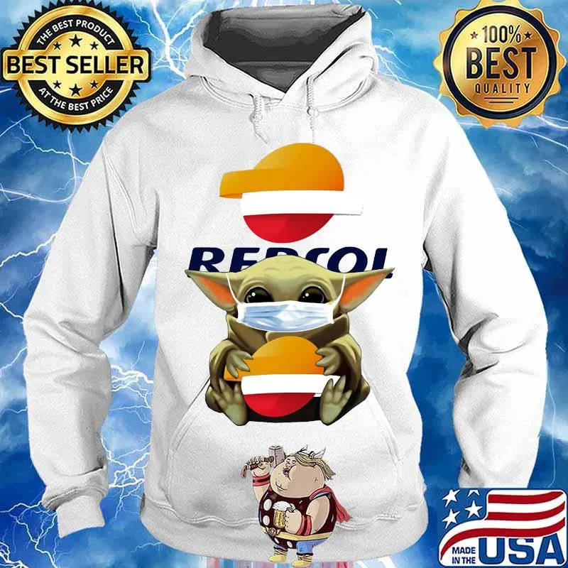 Star wars baby yoda mask hug repsol s Hoodie