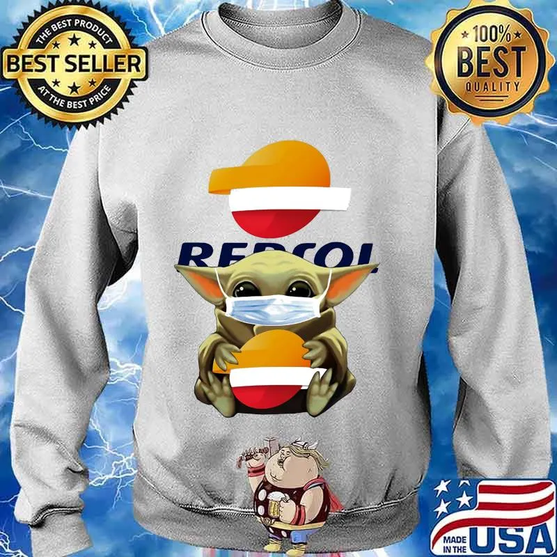 Star wars baby yoda mask hug repsol s Sweater