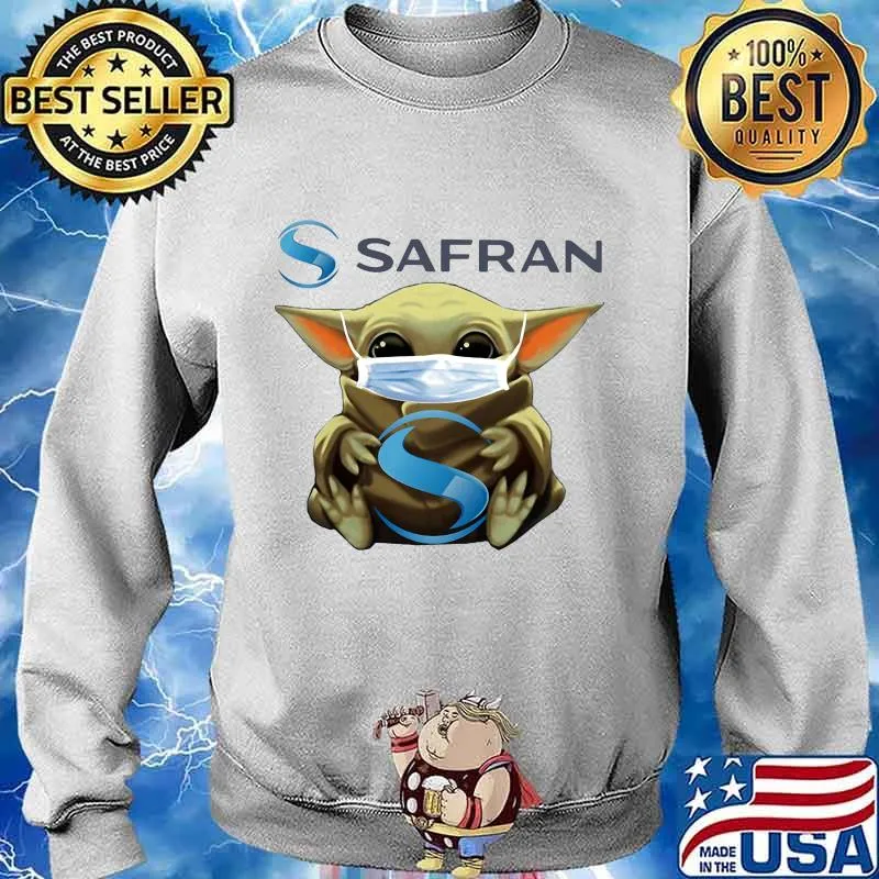 Star wars baby yoda mask hug safran s Sweater