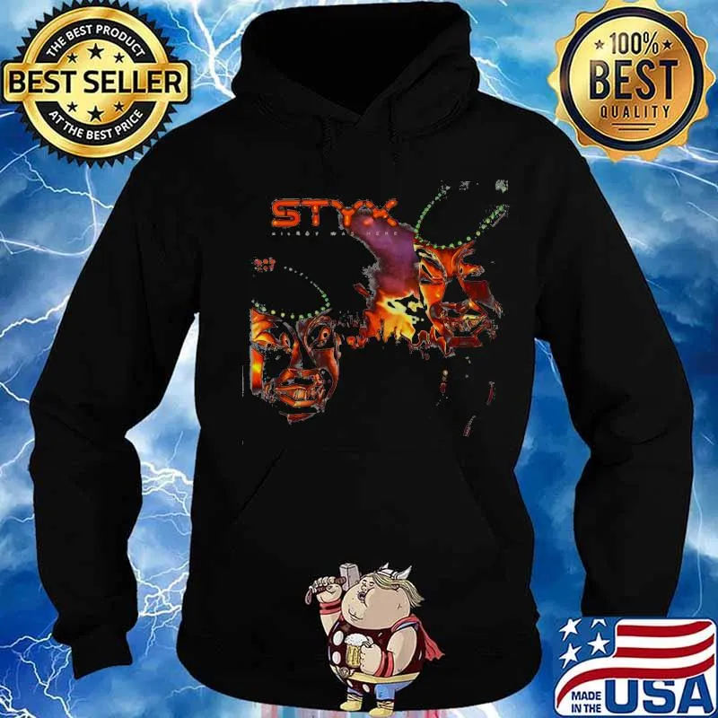 Styx band kilroy was here s Hoodie