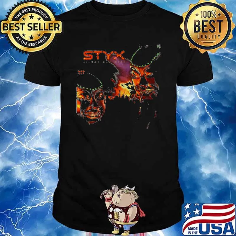 Styx band kilroy was here shirt