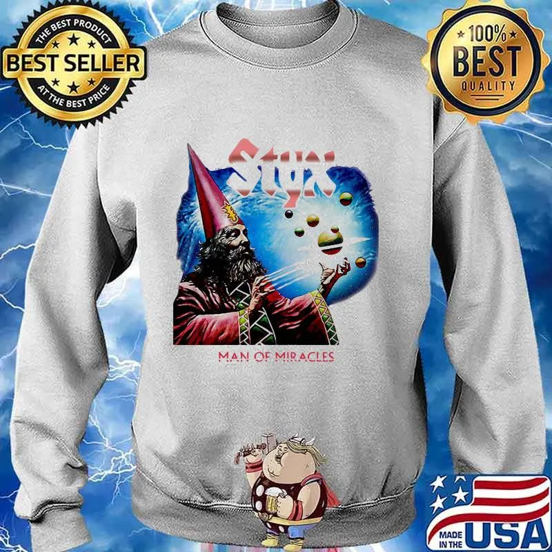 Styx band man of miracles s Sweater
