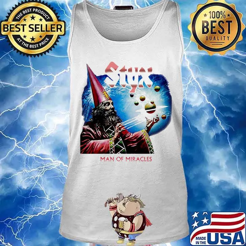 Styx band man of miracles s Tank top
